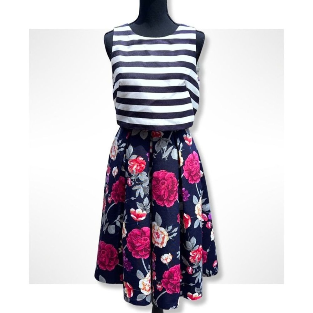 MOULINETTE SOEURS FLORAL DRESS SIZE 2